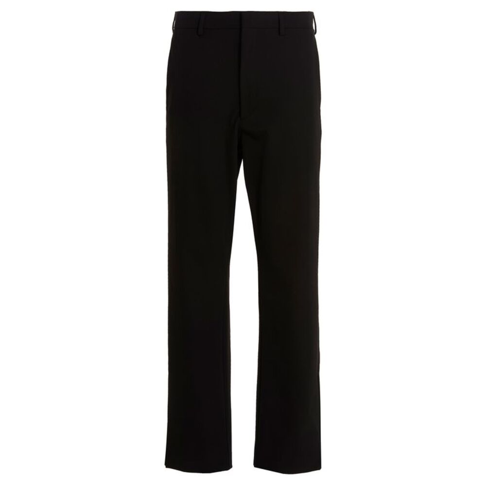 Prada Black Polyester Casual Men's Pants